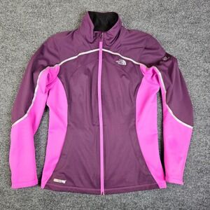 The North‎ Face Flight Series Windstopper Jacket Women's L Purple Pink Flashdry